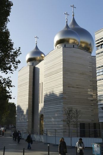 La cathédrale orthodoxe Saint-Trinité, le 12 octobre 2016 à Paris