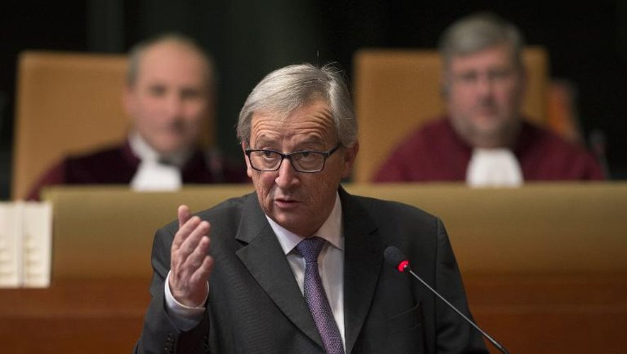Le président de la Commission européenne Jean-Claude Juncker le 10 décembre 2014 à Luxembourg