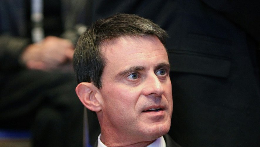 Manuel Valls le 20 octobre 2016 à Francfort