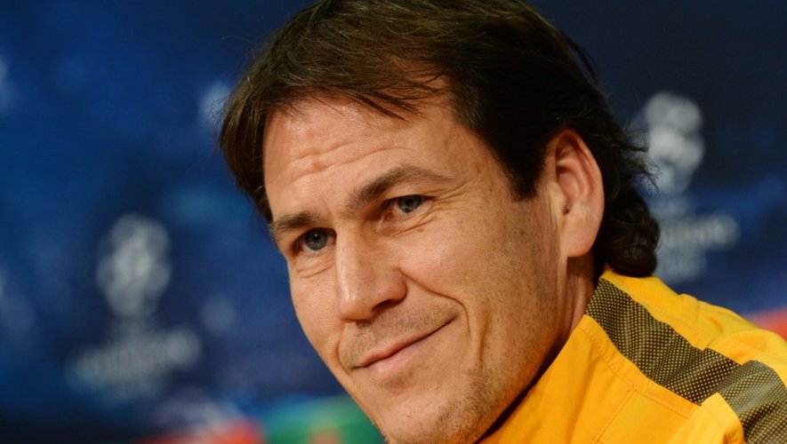 Rudi, alors entraîneur de l'AS Rome, le 4 novembre 2014 à Munich