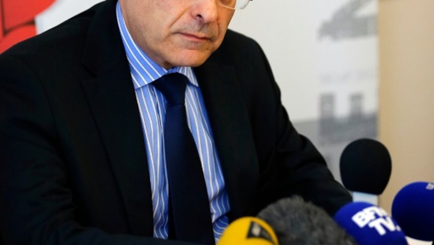 Le directeur général de la police nationale, Jean-Marc Falcone le 24 juillet 2014 à Paris