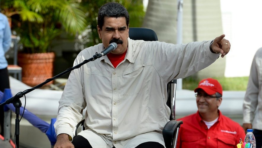 Le président du Venezuela Nicolas Maduro, le 1er octobre 2016 à Caracas