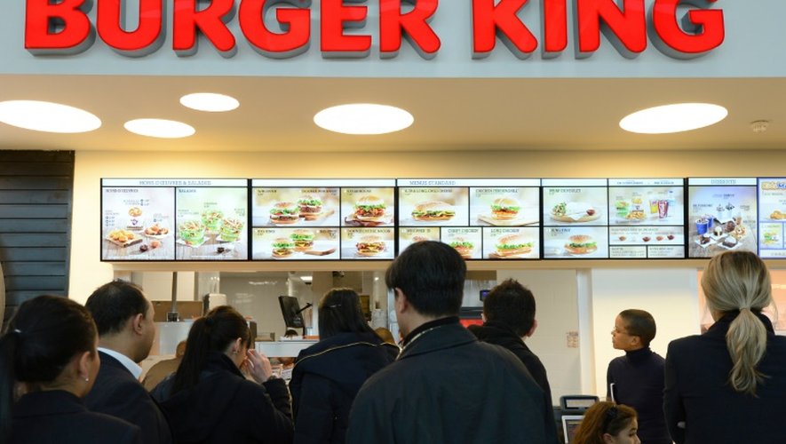 Un restaurant Burger King, le 22 décembre 2012 à Marignane, près de Marseille