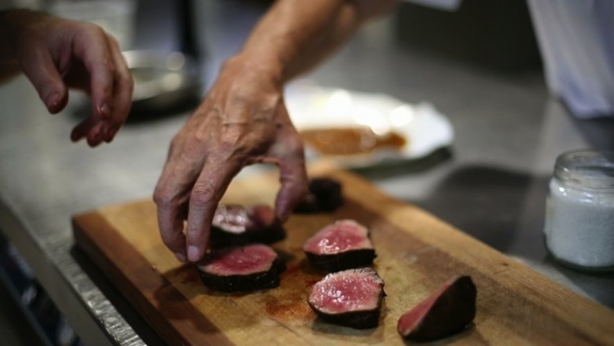 Dans sa quête du meilleur steak, Franck Rivière a fait une halte sur l'Aubrac chez Sébastien et Michel Bras.