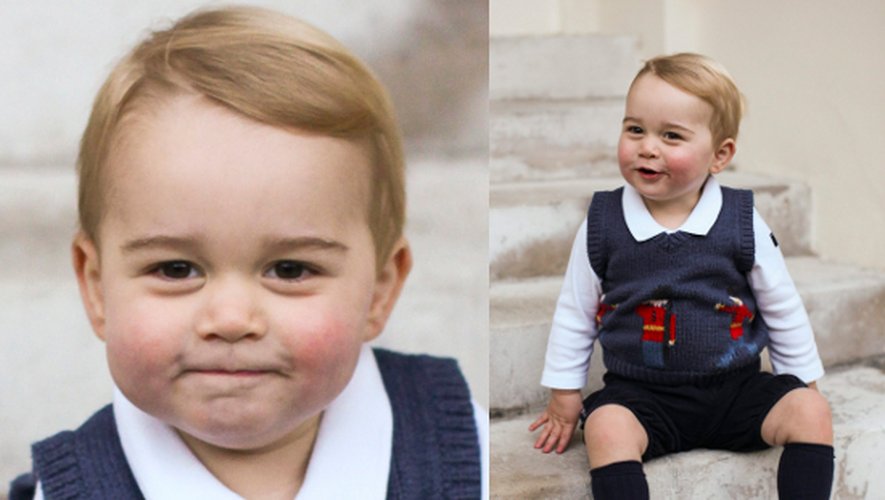Prince George : un look de Noël de fashionista, signé Kate Middleton PHOTOS OFFICIELLES