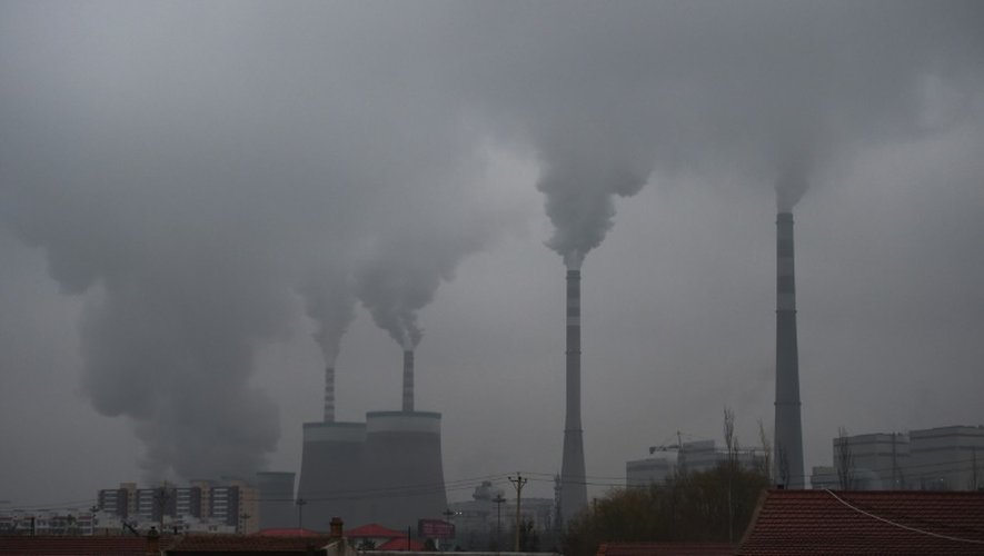 Une centrale électrique au charbon à Datong, en Chine, le 19 novembre 2015