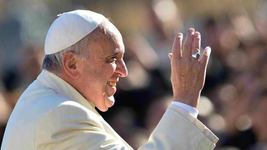 Le pape François, le 17 décembre 2014 au Vatican