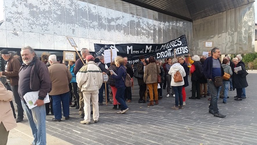 Les collectifs Stop Linky manifestent à Rodez