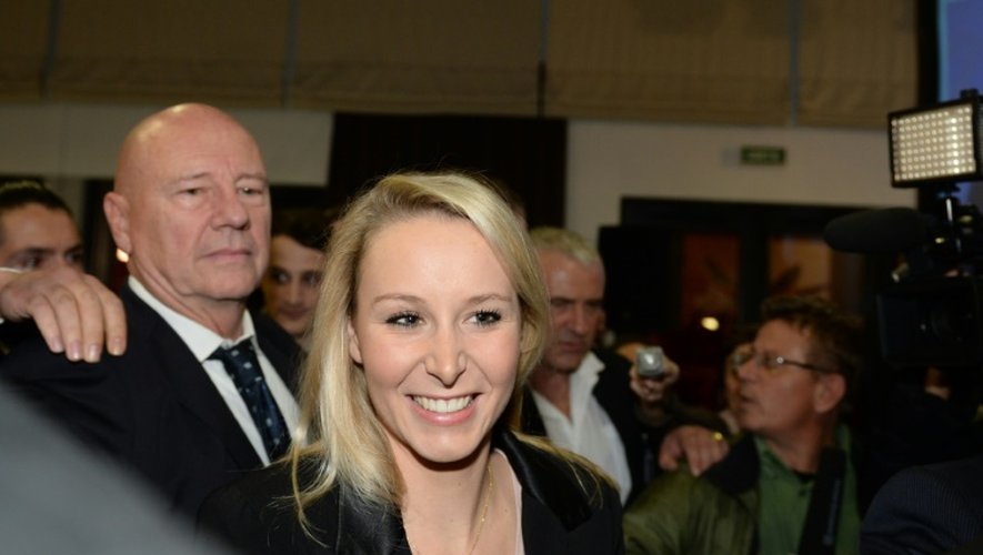 Marion Maréchal-Le Pen, candidate en Paca, le 13 décembre 2015 à Marseille