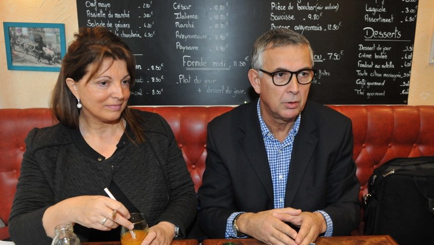 Bernard Saules et  Évelyne Frayssinet, "un duo qui coule de source".