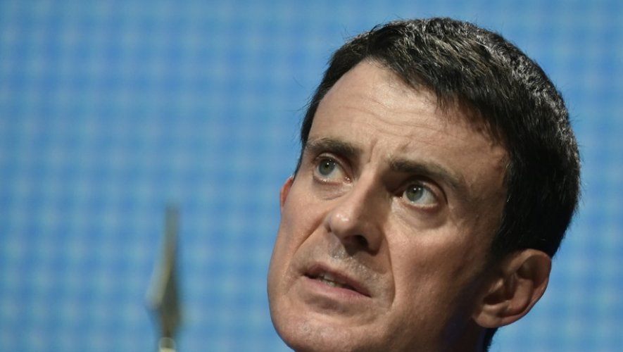 Le Premier ministre Manuel Valls, le 14 décembre 2015 à Paris