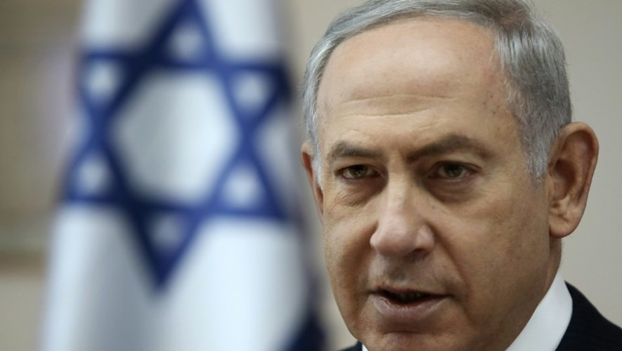 Le Premier ministre israélien Benjamin Netanyahu, le 9 octobre 2016