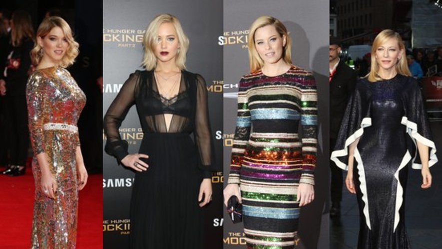 RETRO 2015 Les blondes les plus sexy et les plus lookées : Léa Seydoux, Jennifer Lawrence, Cate Blanchett 