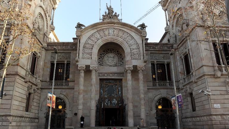 Le tribunal supérieur de justice de Catalogne à Barcelone le 22 décembre 2014