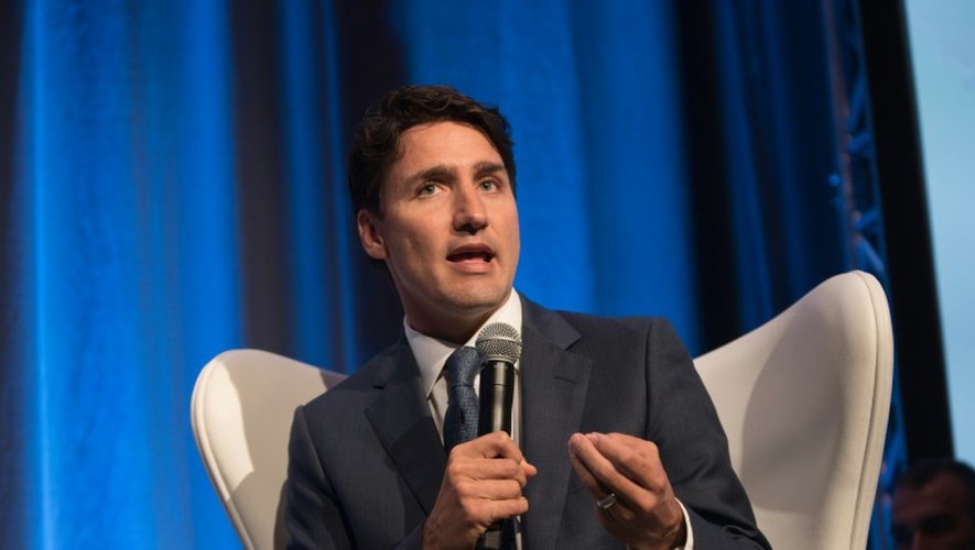 Le Premier ministre canadien Justin Trudeau, le 13 octobre 2016 à Montreal