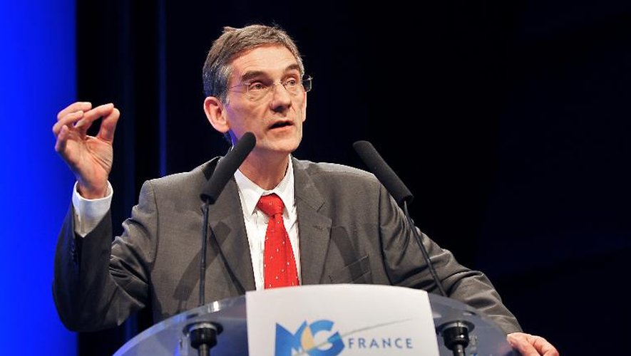 Le président de MG France,le docteur Claude Leicher, le 27 mars 2010 à Lille