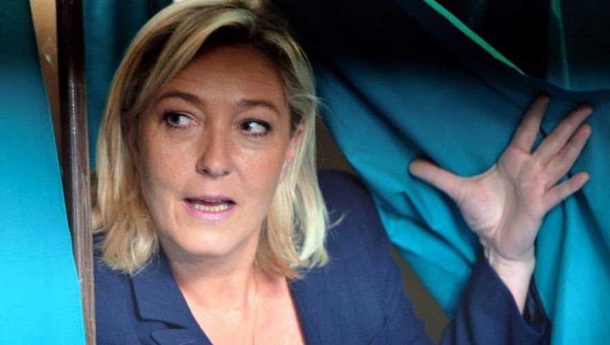 Marine Le Pen, à Hénin-Beaumont, le 17 juin 2012