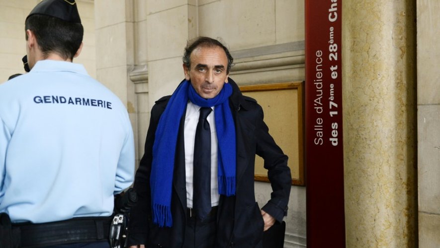 Eric Zemmour au tribunal de Paris, le 6 novembre 2015