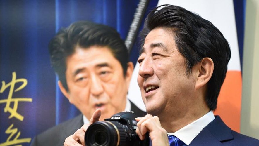 Le Premier ministre japonais Shinzo Abe à Tokyo le 20 décembre 2014
