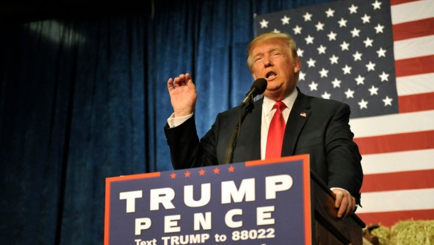 Donald Trump en meeting à Golden, Colorado, le 29 octobre 2016