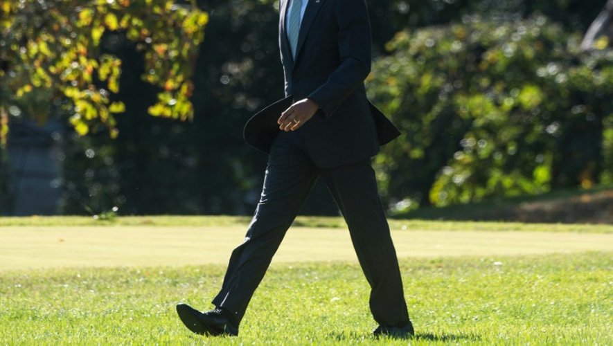Le président américain Barack Obama à la Maison Blanche, à Washington, le 28 octobre 2016