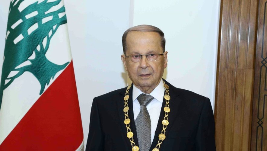 L'ex-général chrétien Michel Aoun est devenu lundi 31 octobre 2016, à Beyrouth, le nouveau président libanais