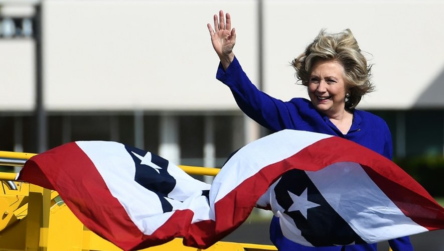 Hillary Clinton quitte la Floride, le 2 novembre 2016 à Fort Lauderdale