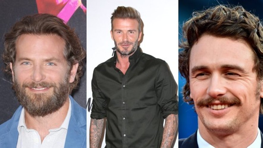 Bradley Cooper, David Beckham et James Franco portent parfois la moustache