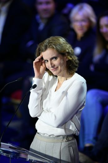 La candidate à la primaire de la droite Nathalie Kosciusko-Morizet, salle Wagram à Paris, le 3 novembre 2016