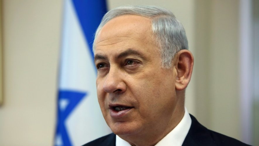 Benjamin Netanyahu le 20 décembre 2015 à Jérusalem