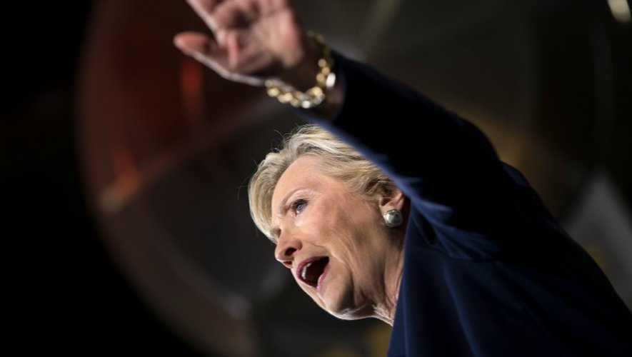 La candidate démocrate à la Maison Blanche Hillary Clinton à Pittsburgh en Pennsylvanie, le 4 novembre 2016
