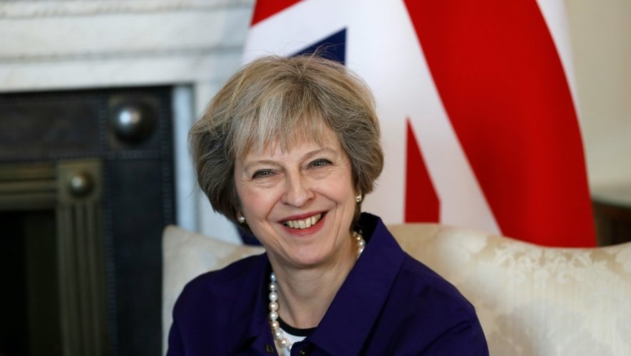La Première ministre britannique Theresa May à ondres, le 2 novembre 2016