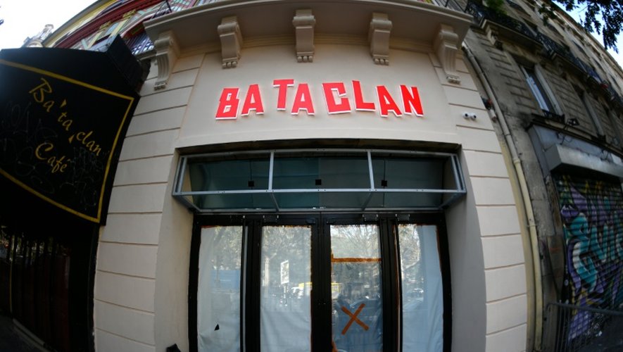 Vue sur le Bataclan à Paris, le 27 octobre 2016