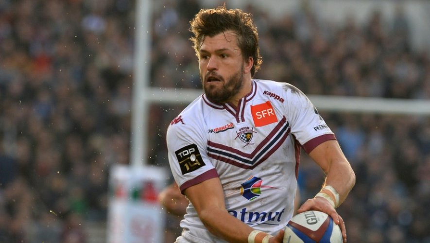 L'ailier australien de Bordeaux-Bègles  Adam Ashley-Cooper face à Grenoble, le 27 décembre 2015 à Chaban Delmas