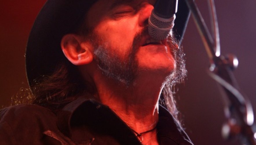 Lemmy Kilmister du groupe Motörhead, au Empire Polo Club à Indio, en Californie, le 13 avril 2014