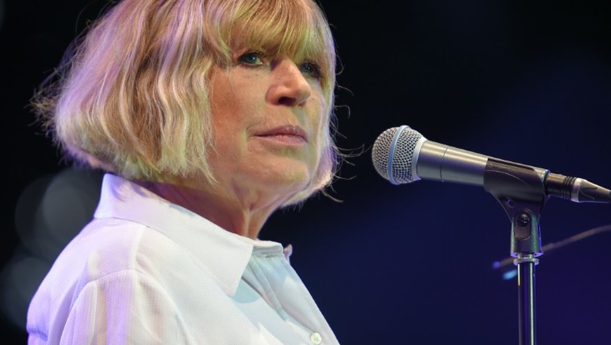 Marianne Faithfull sur scène à Cognac le 8 juillet 2016