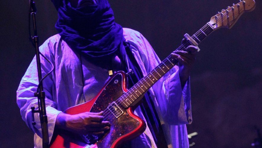 Tinariwen en concert à Byblos, au Liban, le 25 juillet 2012