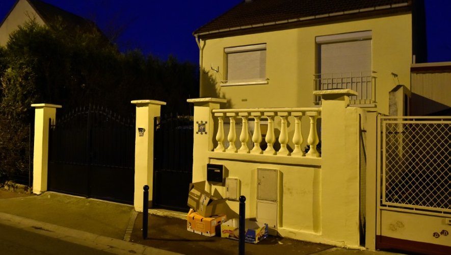 Le domicile de la famille de Charaffe al Mouadan le 29 décembre 2015 à Drancy