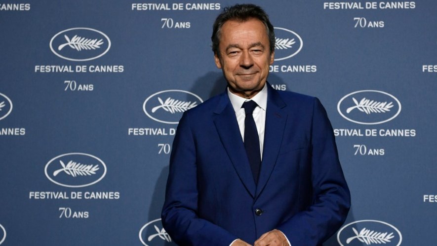 Michel Denisot, le 20 septembre 2016 à Paris  à son arrivée à une cérémonie pour les 70 ans du Festival de Cannes