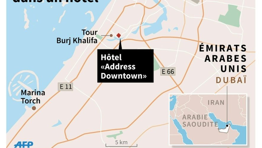 Incendie dans un hôtel de Dubaï