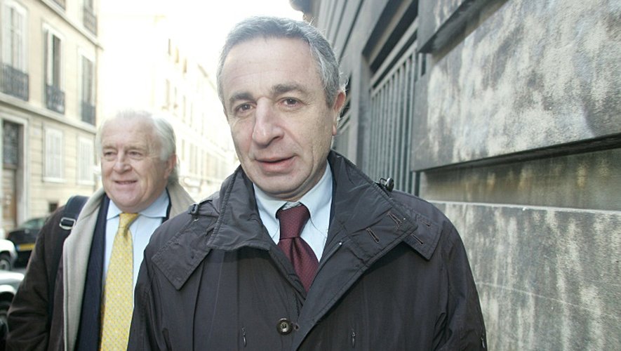 L'ancien président de l'OM Jean-Michel Roussier, le 13 mars 2006 à Marseille