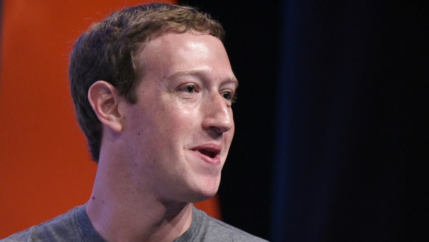 Le patron de Facebook Mark Zuckerberg à Palo Alto, en Californie, le 24 juin 2016