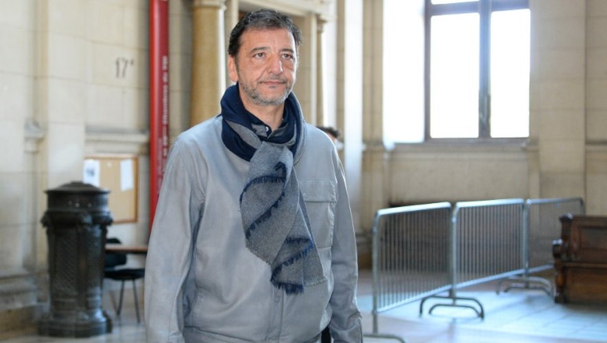 Marco Mouly à son arrivée au palais de justice le 25 mai 2016 à Paris