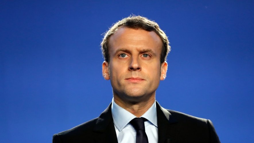 Emmanuel Macron, le 16 novembre 2016 à Bobigny près de Paris