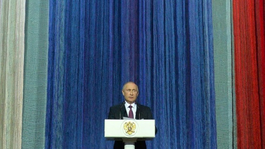 Vladimir Poutine, à Moscou, le 10 novembre