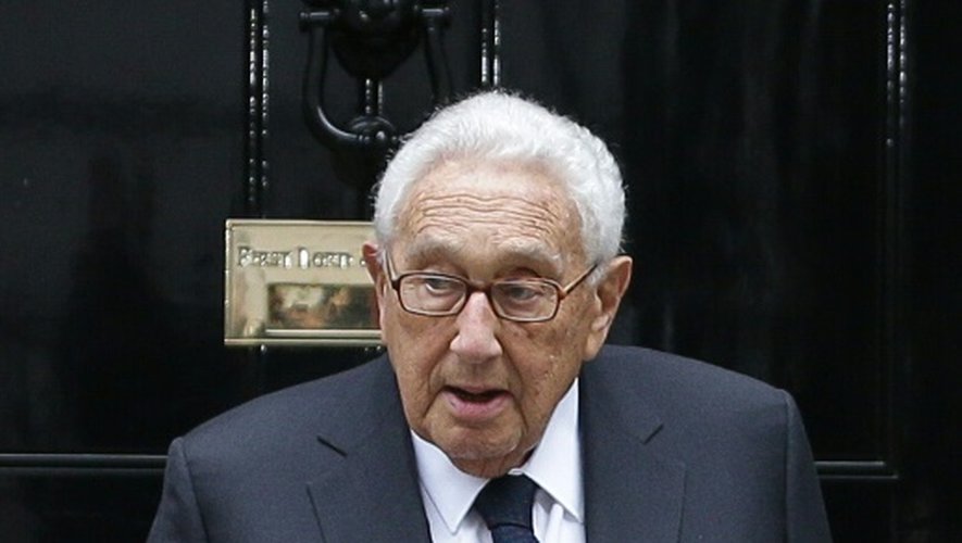 Henry Kissinger, le 25 octobre 2016 au 10 Downing Street, à Londres