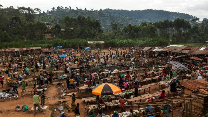 Le marché de Biasa à Butembo, au Nord-Kivu, le 12 novembre 2016
