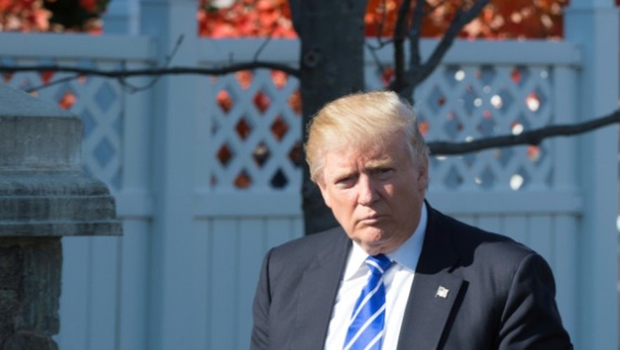 Donald Trump, le 19 novembre 2016 à Bedminster (New Jersey)