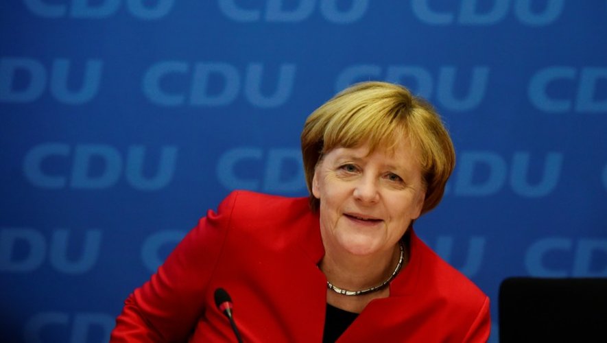Angela Merkel, le 20 novembre 2016 à Berlin