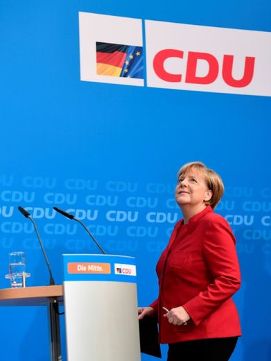 Angela Merkel, le 20 novembre 2016 à Berlin